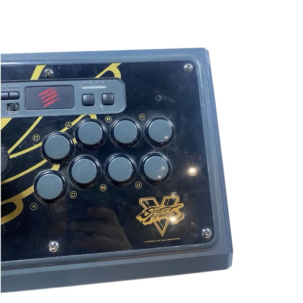 MAD KATZ TES+ Street Fighter V Arcade Fight Stick Controller PS4 PS3 PC Joystick